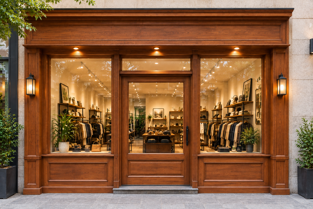 Wood Shop Front