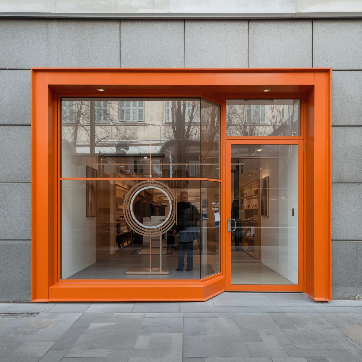 Aluminum & Glass Shop Front – Commercial Shopfront Door & Window System